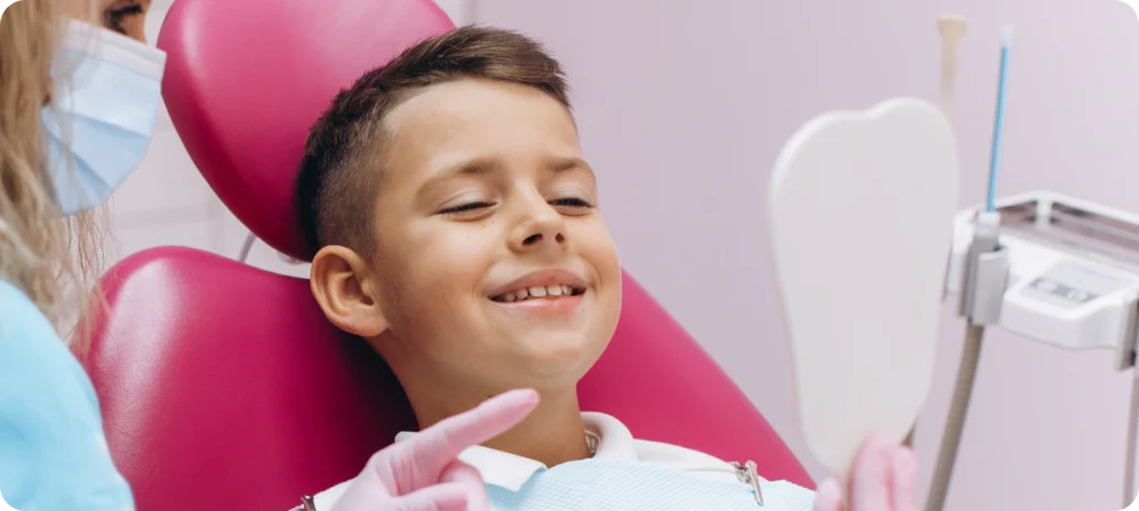 Consultation dentaire pour enfant
