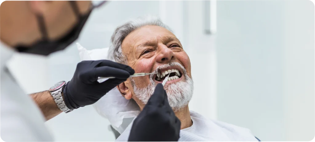 Traitement des gencives chez le dentiste